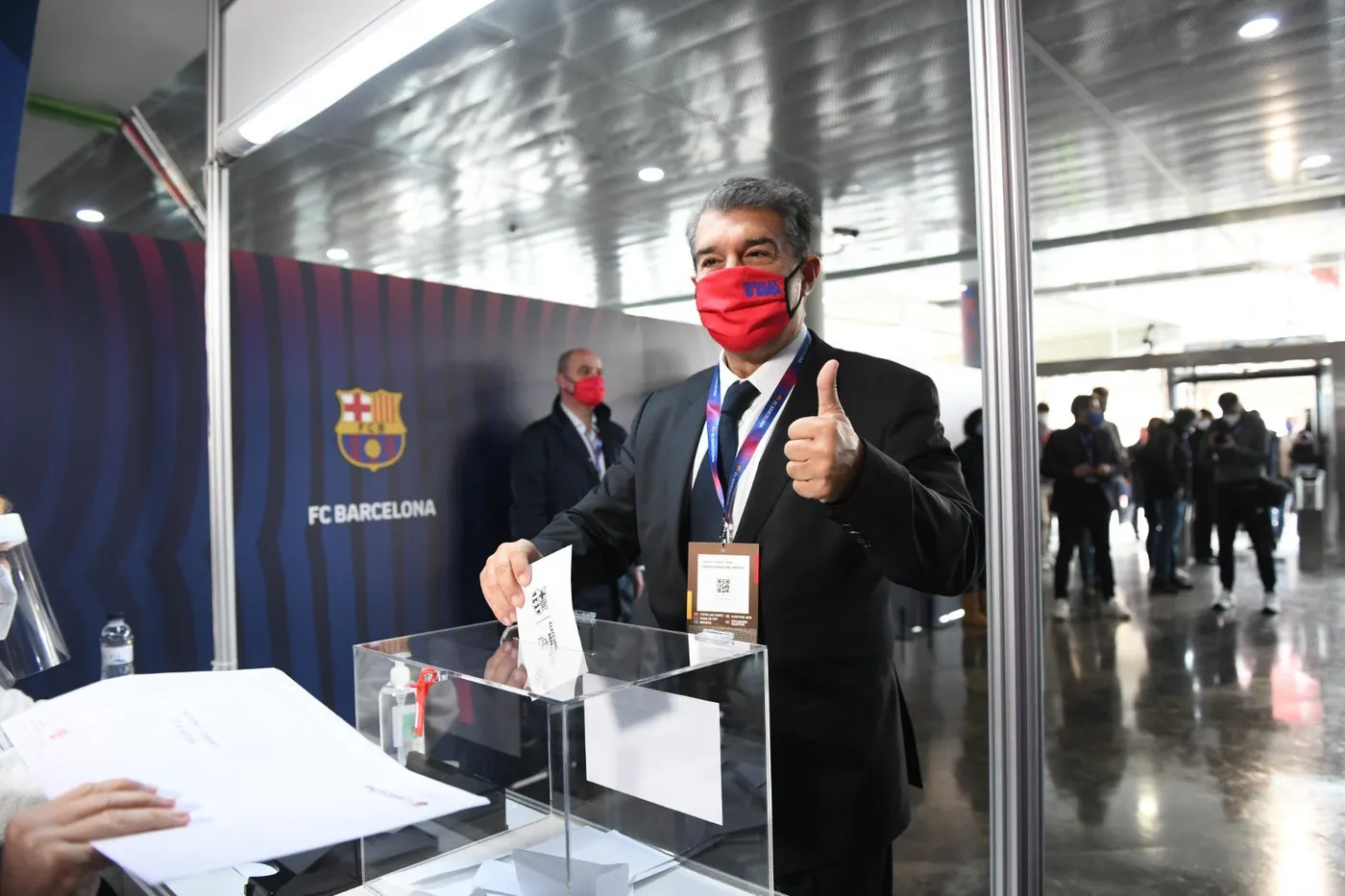 Joan Laporta, nou president del Barça