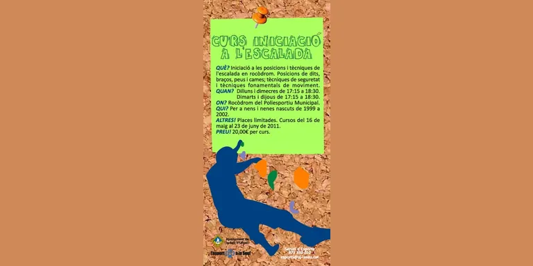 Nou curs d'iniciació a l'escalada en búlder