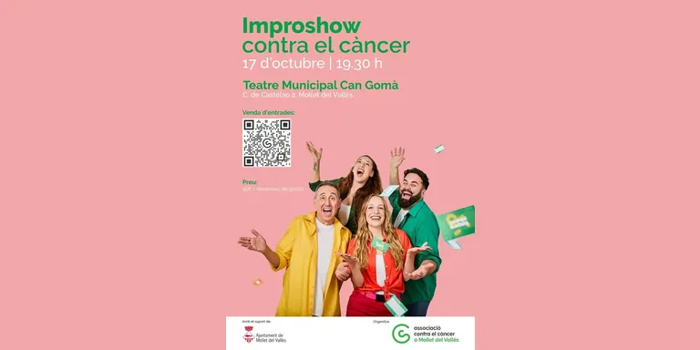 Mollet acollirà l’Improshow solidari contra el càncer de mama