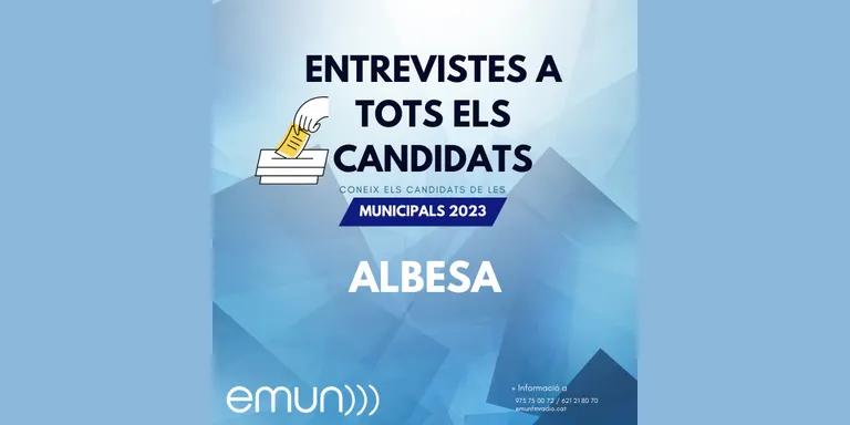 L'entrevista als candidats i candidates a l'alcaldia d'Albesa