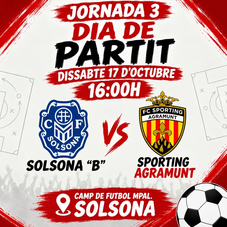 Segona victòria de l’Sporting Agramunt, amb un 5 a 3 contra l’Edfor