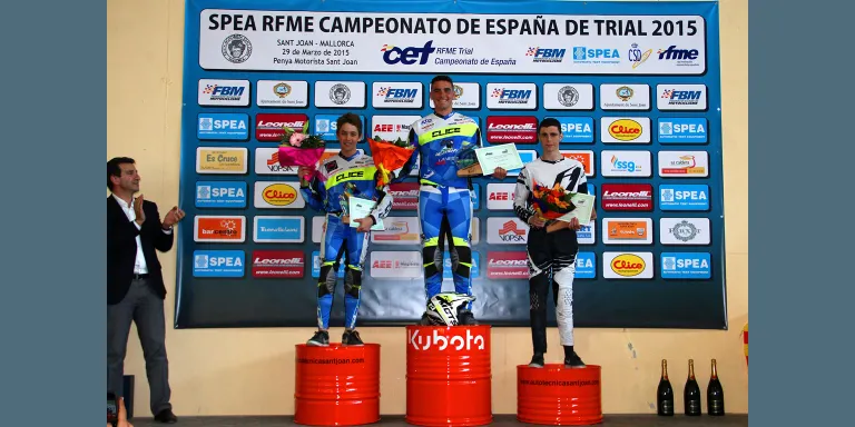Oriol Pi, tercer a l'Estatal júnior de trial