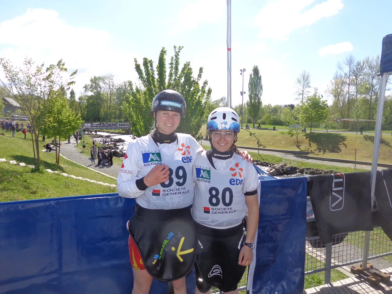 Annebel Van der Knijff i Laia Sorribes (Foto: Cadí CK)
