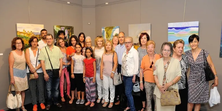 Els alumnes del taller de pintura d’Anna Tamayo exposen “Joaquín Sorolla o la poesia de la llum”