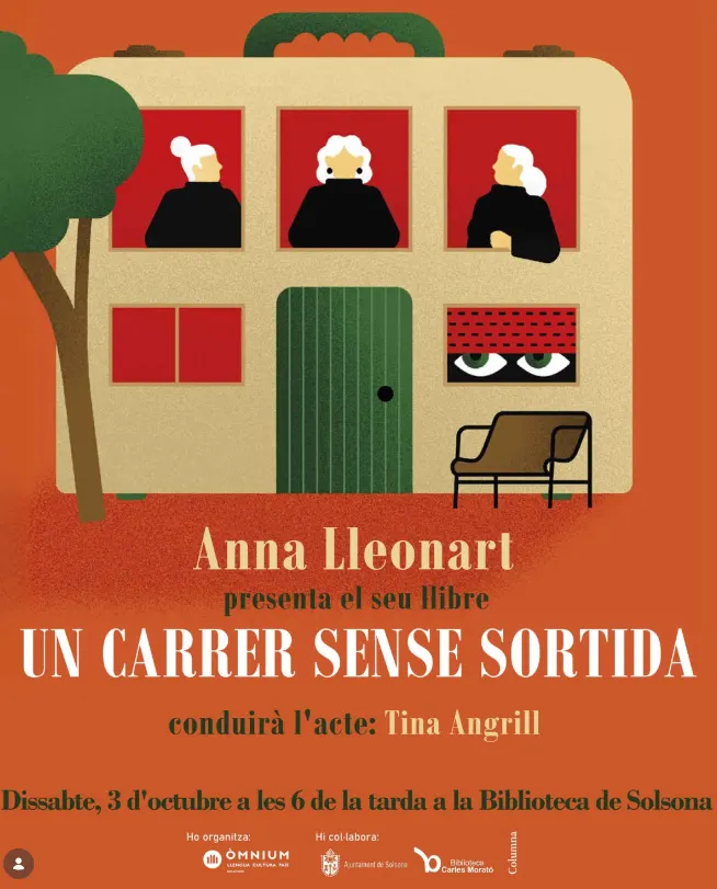 Òmnium Solsonès organitza la presentació del llibre “Un carrer sense sortida” a Solsona