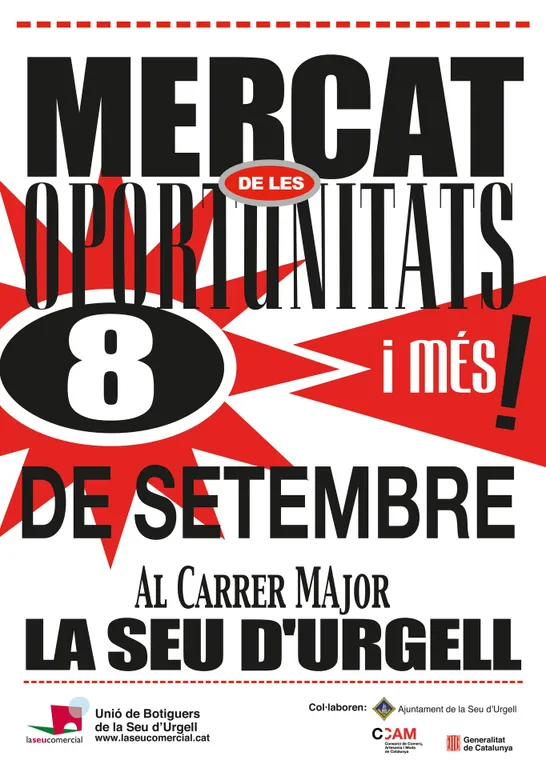 La Seu d’Urgell organitza el 31è Mercat de les Oportunitats