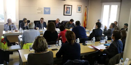 Els alcaldes del Maresme demanen més agents de Mossos d'Esquadra al Conseller Jané