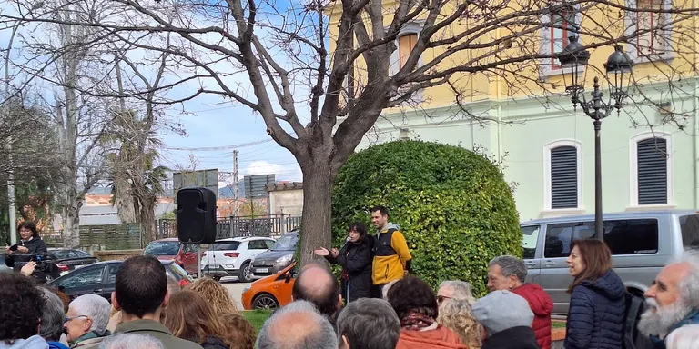 Valls es mobilitza per reclamar un servei ferroviari digne