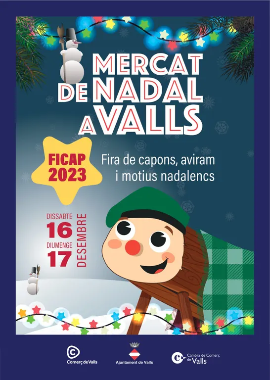 Valls prepara una nova edició del Mercat de Nadal