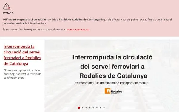 Foto: Rodalies de Catalunya