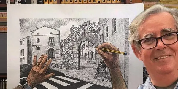 Fermí Carré, vint anys dibuixant i pintant Altafulla