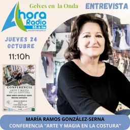 #31 - María Ramos, conferencia "Arte y Magia en la Costura" - episode art