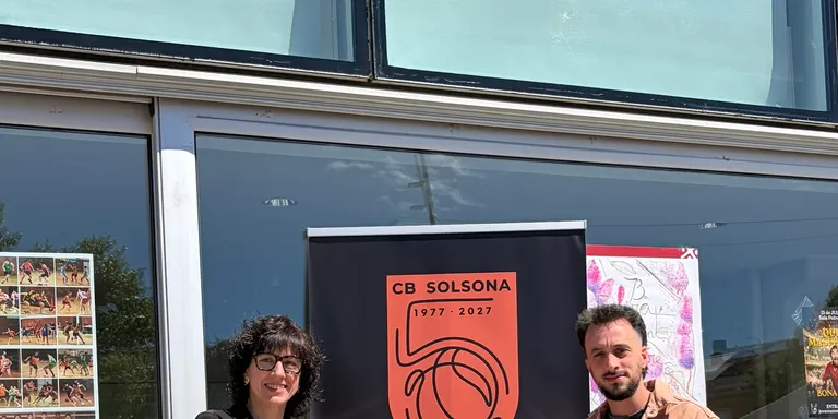 El Club Bàsquet Solsona dona el tret de sortida als actes del cinquantenari amb la presentació del nou logotip