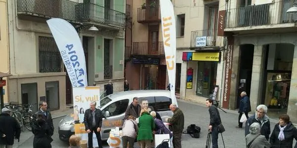 CDC porta a la Seu i Oliana la 'Ruta pel Sí'