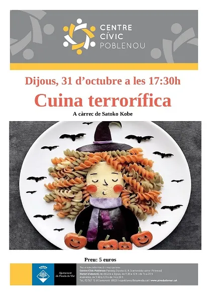 Taller de cuina terrorífica al Centre Cívic