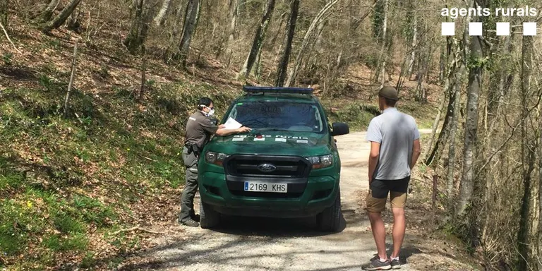 Els Agents Rurals han posat 32 denúncies al Pirineu des de l'inici de l'estat d'alarma