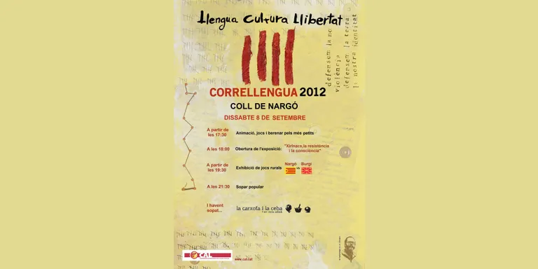 Coll de Nargó acull aquest dissabte el Correllengua 2012