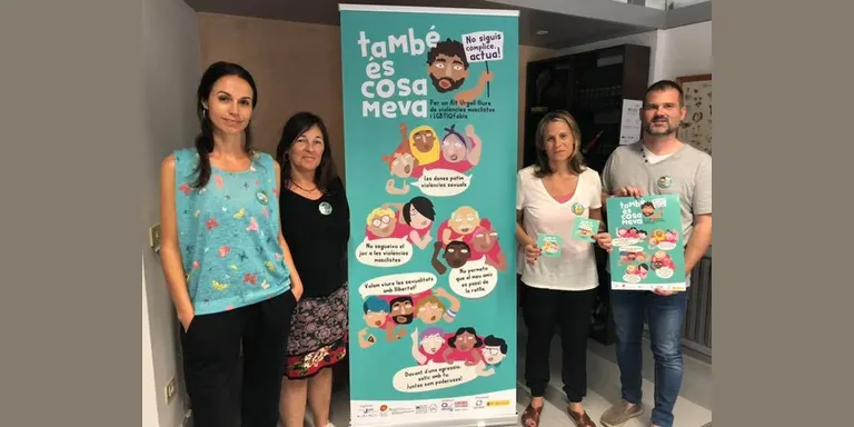 En marxa la campanya 'També és cosa meva. Per un Alt Urgell lliure de violències masclistes i LGTBIfòbia'