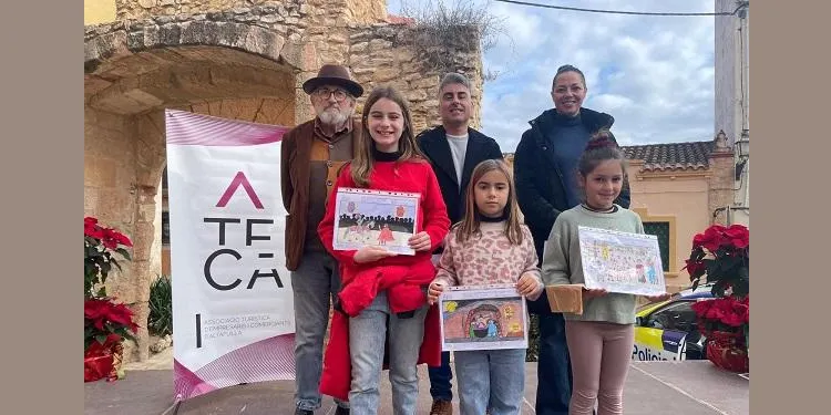 Vega Villar, Valentina Solé i Annia Masdeu guanyen el concurs de dibuix de Nadal d’ATECA