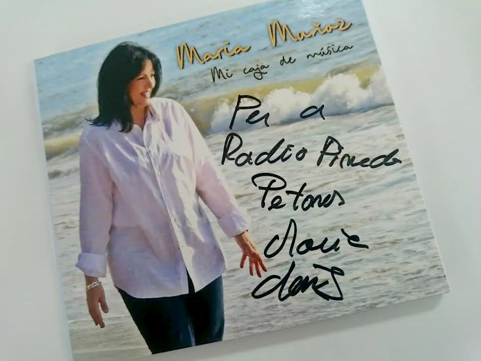 Maria Muñoz presenta el seu nou disc a Ràdio Pineda
