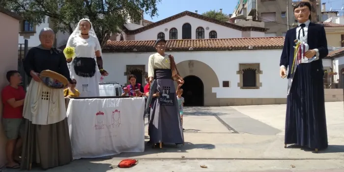 La Colla Gegantera d'Arenys espera millorar els resultats a la següent recollida solidària d'aliments