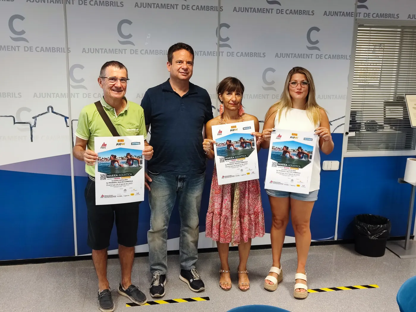 La Copa de Catalunya de Marxa Aquàtica es farà el 28 d'agost a la Platja del Regueral de Cambrils