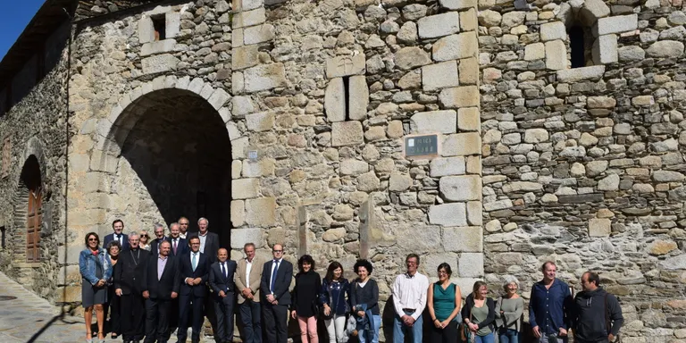 Inauguració de les obres de restauració de l'església de Sant Serni de Meranges