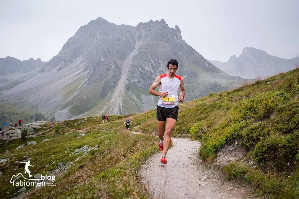 Kilian Jornet a la Sierre Zinal 2015