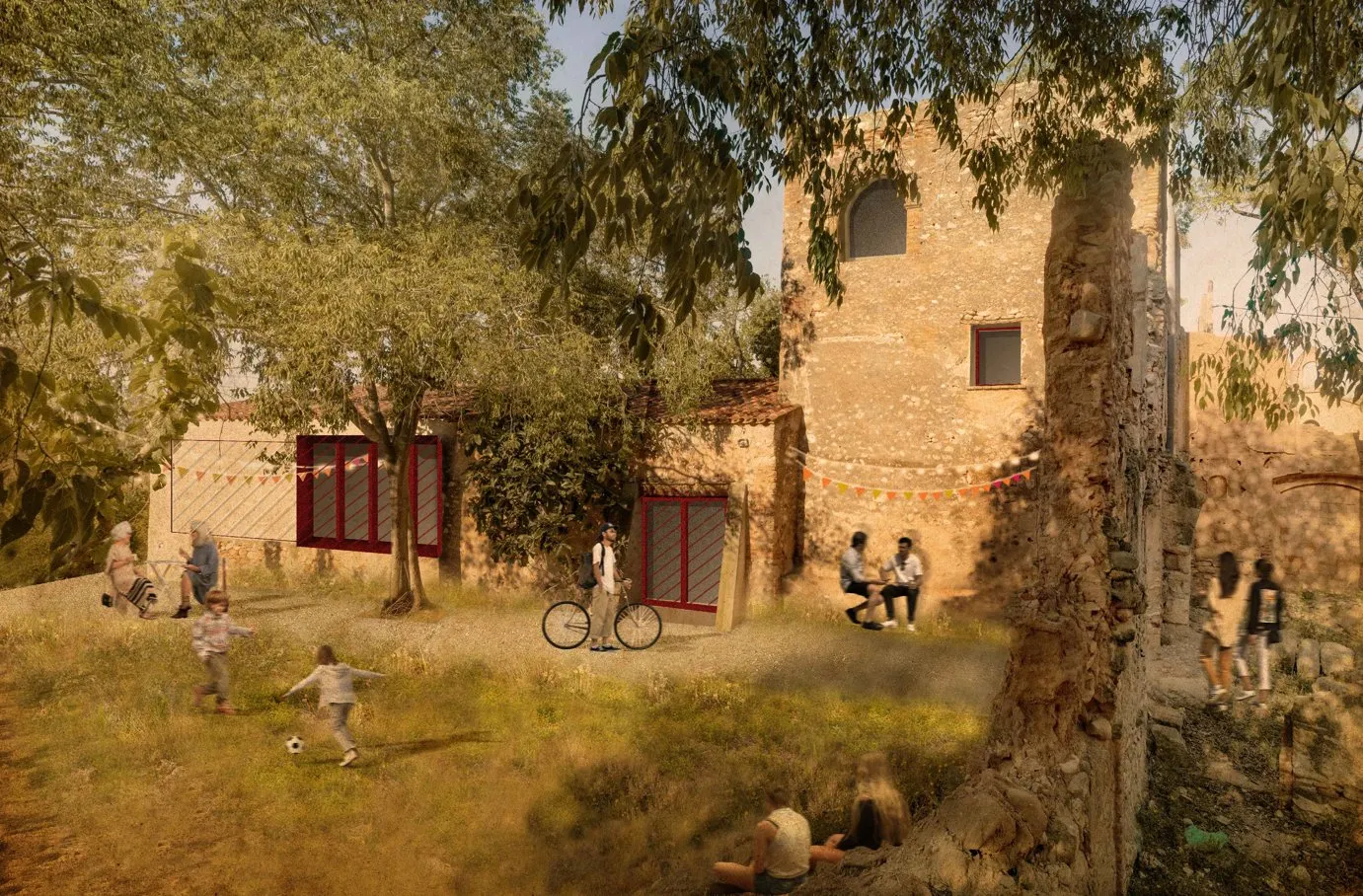 Així serà la Granja dels Frares que ha d'arribar aquest 2026