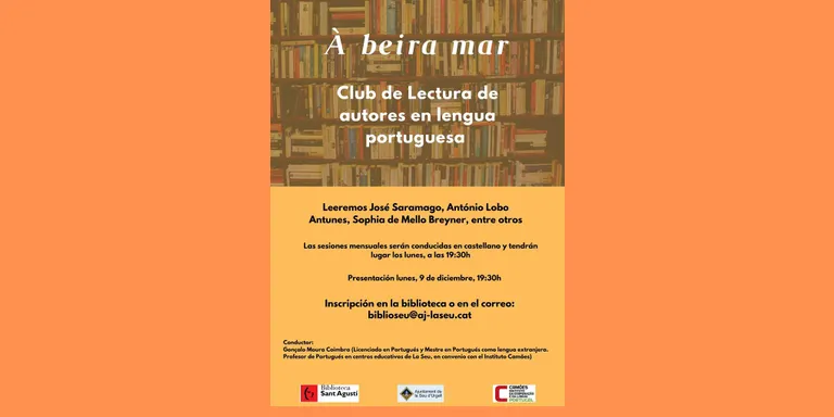 Presentació a la Biblioteca Sant Agustí d'un club de lectura d'autors en llengua portuguesa