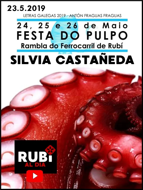 SILVIA CASTAÑEDA - Imandade Galega de Rubí - Festa do Pulpo - Letras Galegas 2019
