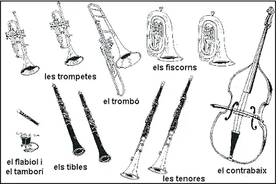 La Cobla de l'Institut Joan Brudieu-Escola Folk del Pirineu s'estrena per Sant Jordi