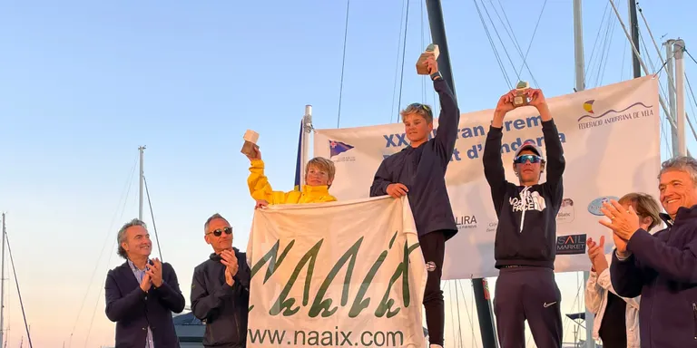 Iker Múgica s’imposa al Gran Premi d'Andorra d’Optimist del Club Nàutic d'Arenys de Mar