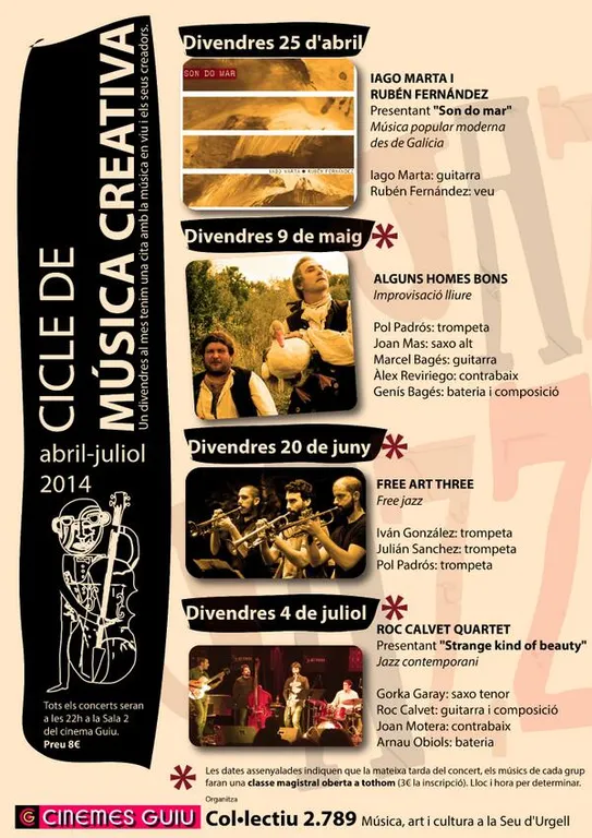 Arrenca el Cicle de Música Creativa de la Seu