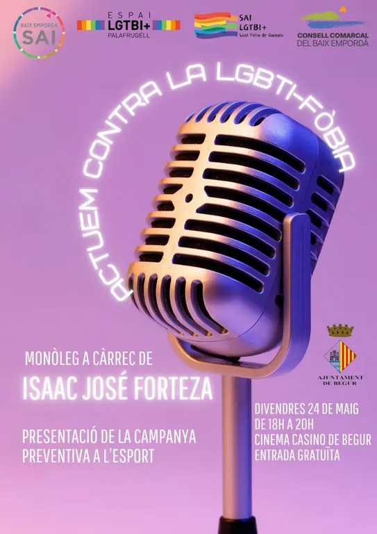 Begur commemora el Dia Internacional contra la LGBTI-fòbia el 24 de maig