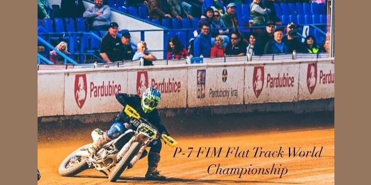 El pilot Èric Reverté mostra la seva projecció amb la 7a plaça al Campionat del Món de Flat Track