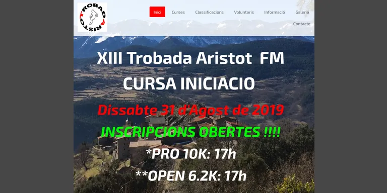 La Trobada d'Aristot organitza la seva Cursa de Festa Major