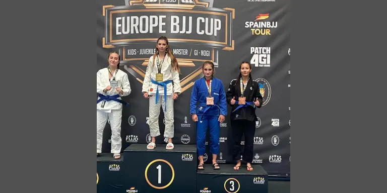 Marta Rodríguez, del Club Gladius Constantí, revalida el títol de campiona d’Europa de Brazilian Jiu Jitsu