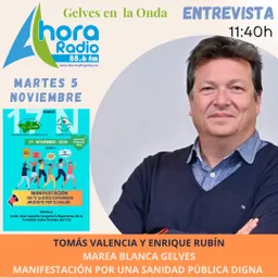 #39 - Tomás Valencia y Enrique Rubín, Marea Blanca por una sanidad justa - episode art