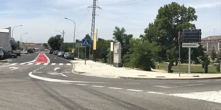 El Conseller Josep Rull inaugura el nou traçat de la L-303 a Agramunt