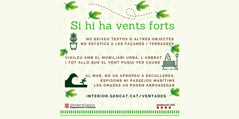 Setmana de vent i baixada de temperatures