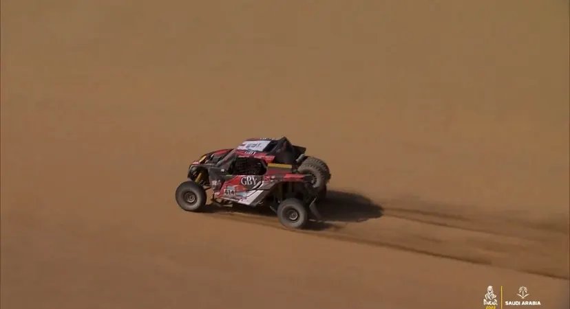Gerard Farrés torna a pujar al podi i acaba segon al Dakar