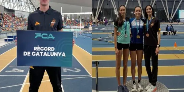 L’altafullenc Alonso Fernández es proclama campió de Catalunya Sub18 en els 60 metros llisos