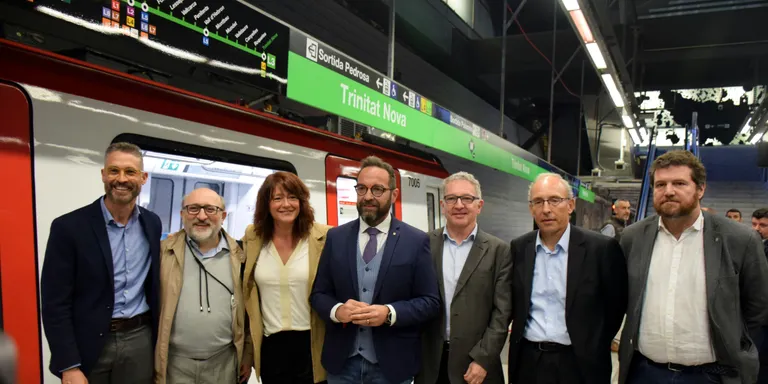 Barcelona estrena el primer dels cinquanta nous trens d'Alstom que s'incorporaran a les línies 1 i 3 del metro