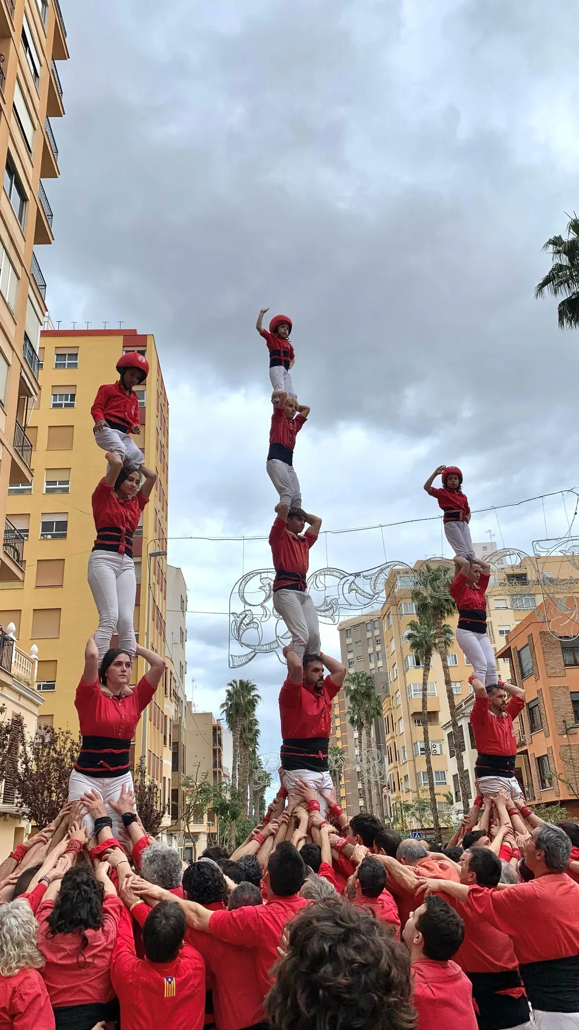 La Colla Joves vol repetir el castell bàsic de 8 a Cambrils