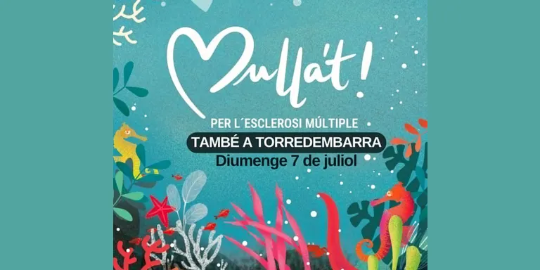 Torredembarra es mullarà aquest diumenge per l'esclerosi múltiple