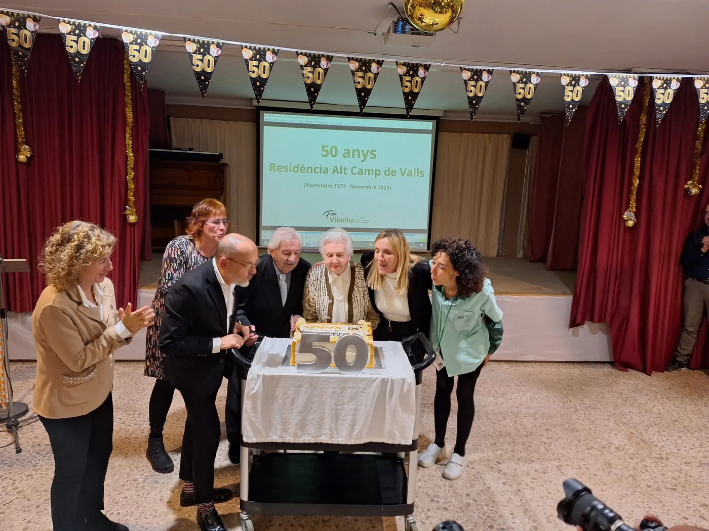 La Residència Alt Camp celebra l’acte institucional del 50è aniversari