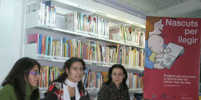 Cloenda de 'L'hora del conte' a la Biblioteca de Sant Agustí