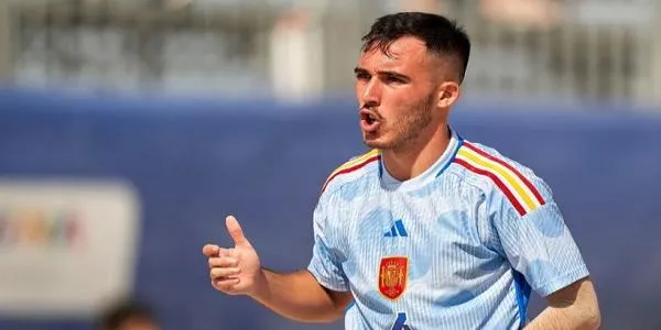 El torrenc José Arias, subcampió d’Europa amb la Selecció Espanyola de futbol platja