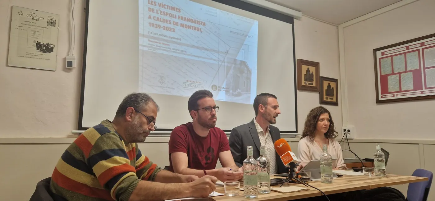 Un estudi identifica els béns espoliats pel franquisme a entitats i indústries de Caldes
